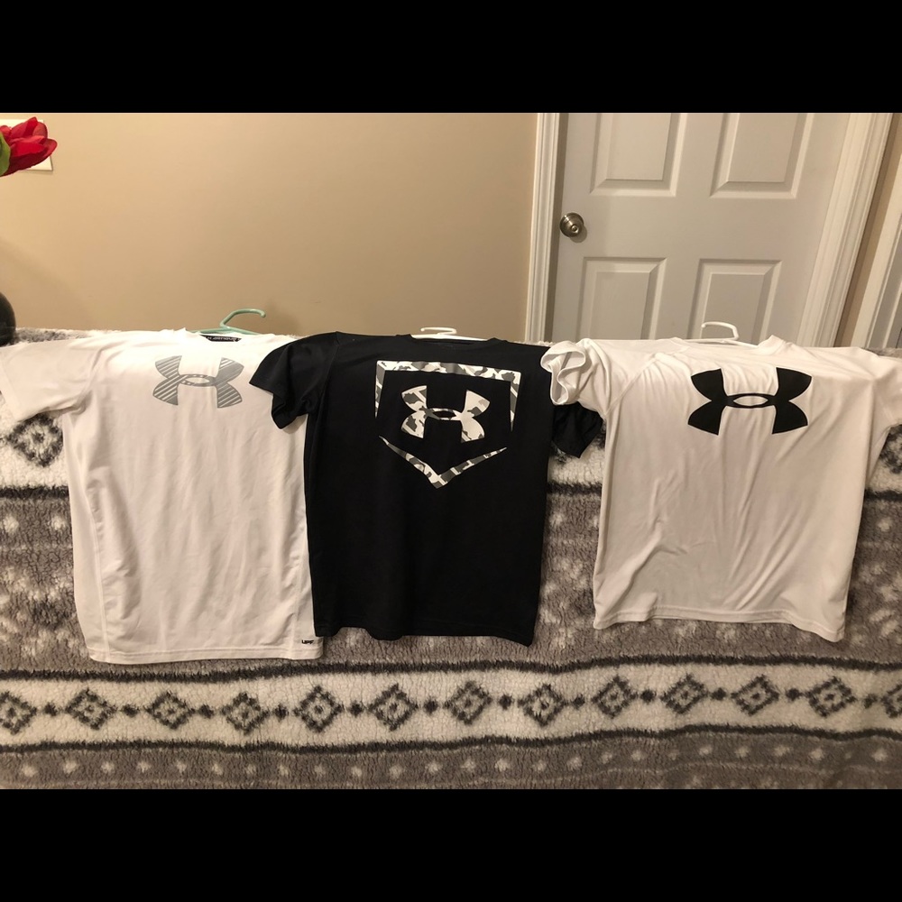 Boys’ Athletic Tops Combo. Three shirts for $20